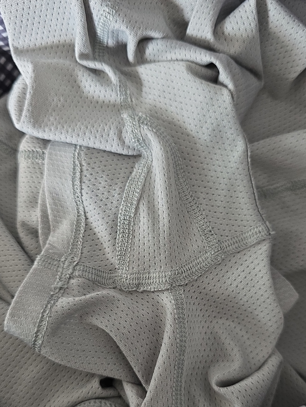 Vuori Volley Skirt In Gingham Print- Gray/White - Picture 8 of 8
